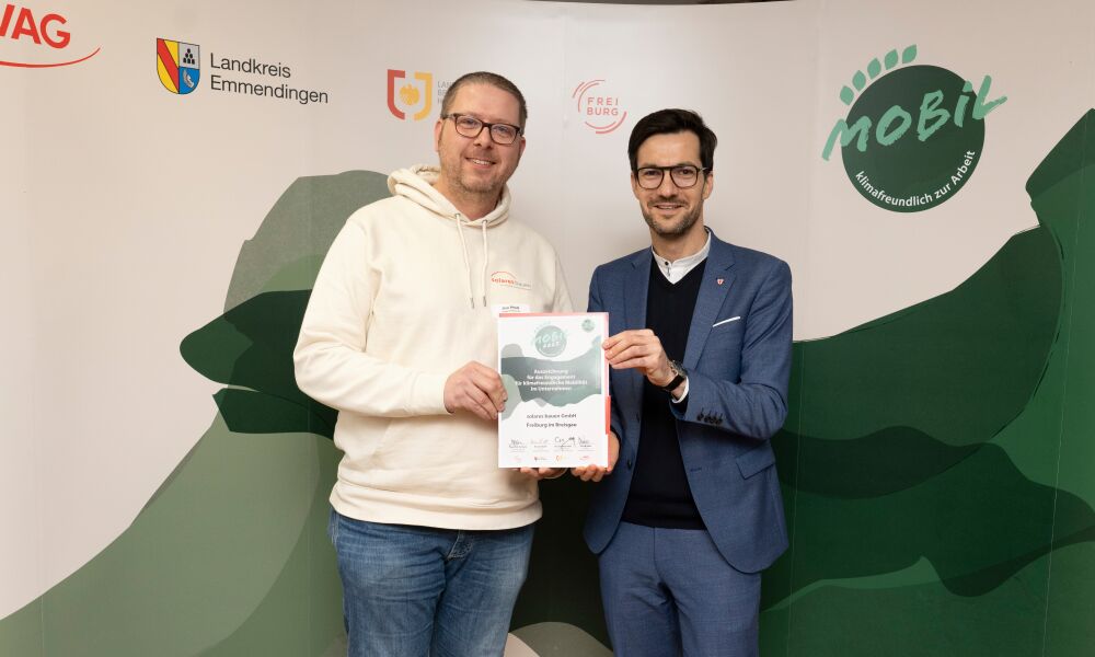 Verleihung Mobilsiegel